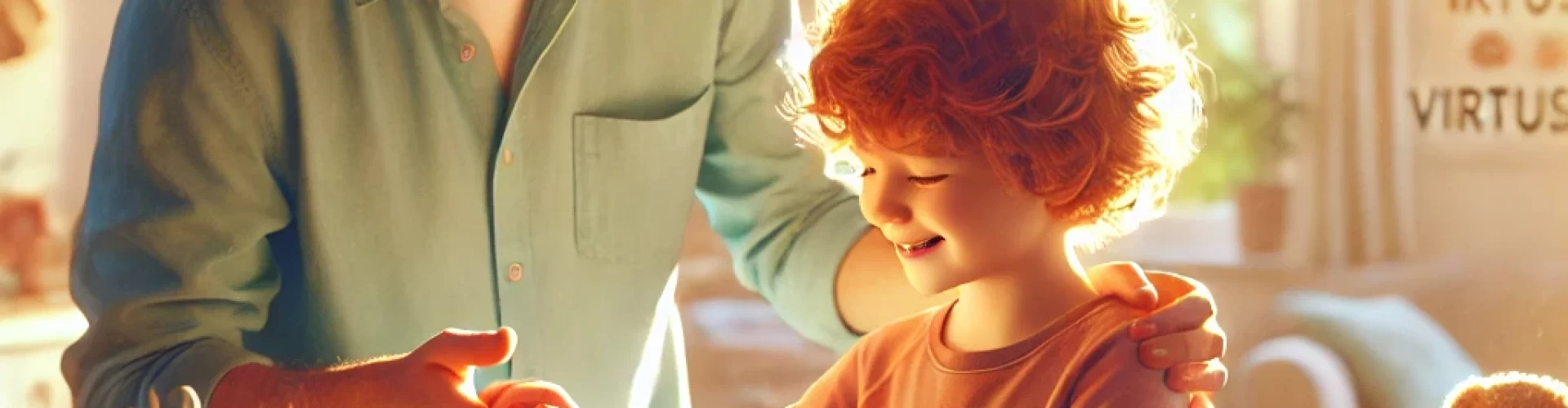 DALL·E-2025-05-20-03.35.34-A-bright-warm-ultra-realistic-8K-image-in-a-joyful-cinematic-style-showing-a-parenting-moment-focused-on-teaching-character-and-virtues.-A-parent-a.webp
